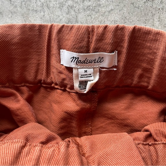 Madewell Tapered Huston Pull-On Crop Pants - Picture 7 of 7